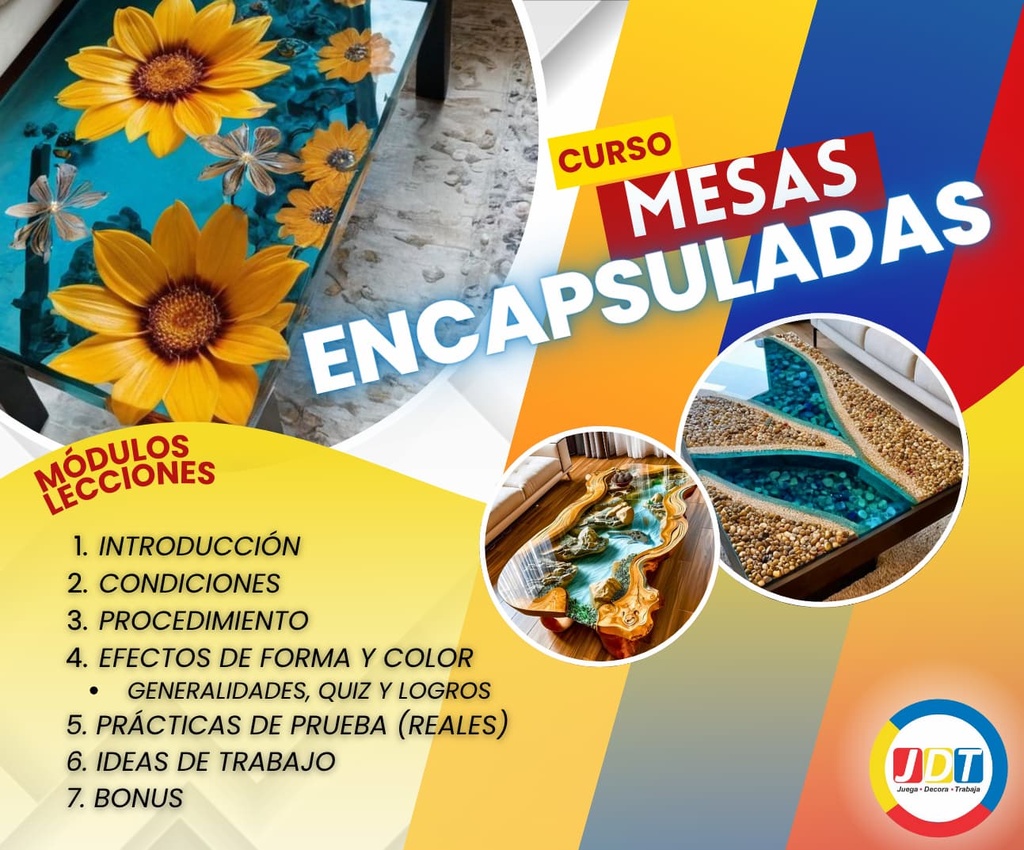 MESAS ENCAPSULADAS